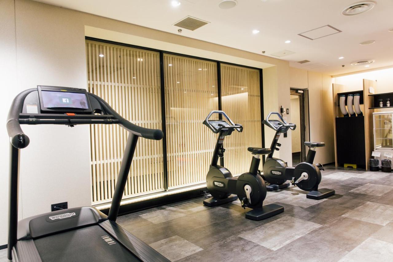 Kanazawa Tokyu Hotel Exterior foto The gym at the hotel